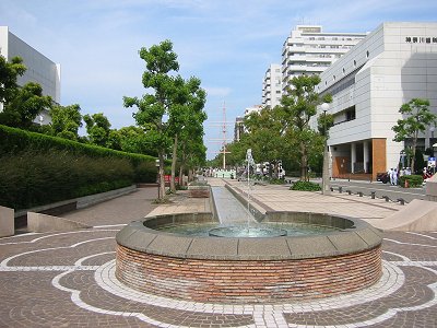 三笠公園への歩道