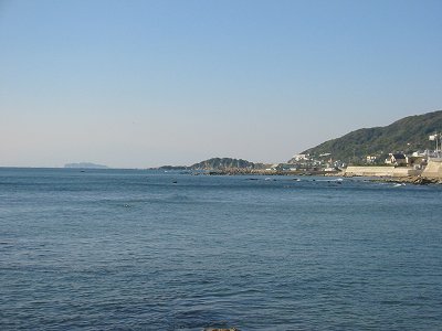 長者ヶ崎と江ノ島